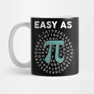 Funny pi Easy as pi Mug